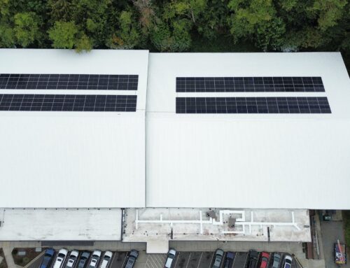 CHECK OUT OUR 240 SOLAR PANELS! BTTC NOW GENERATES POWER!