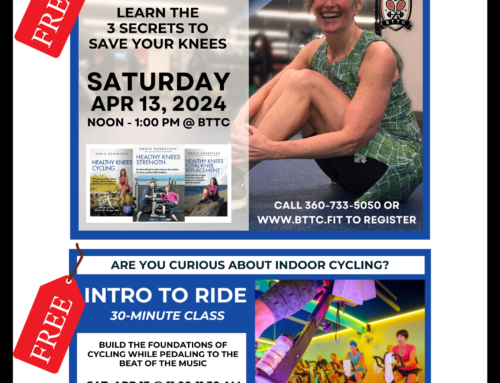 FREE:  Healthy Knees Workshop and Intro to Ride