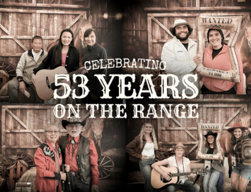 CELEBRATING 53 YEARS ON THE RANGE